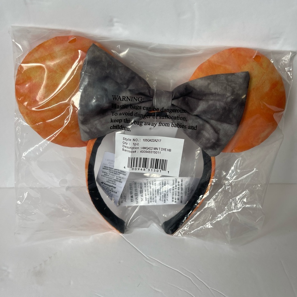 Disney Halloween Tie dye ears